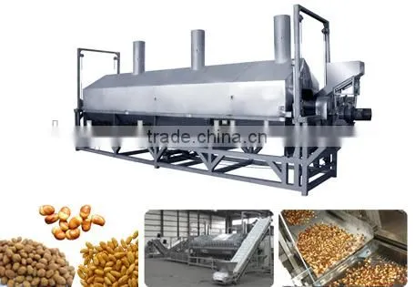 Snack Food Continous Fryer Machine photo-3