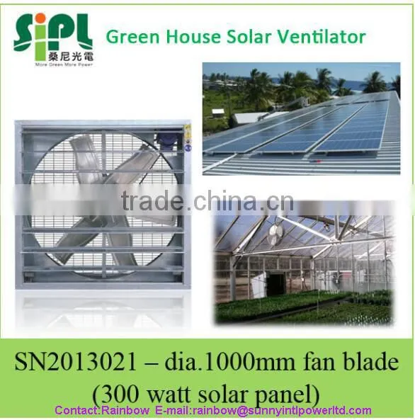 Vent Tool Dia.950mm Aluminum Fan Blades Industrial Aluminium Ventilation Fan With Brushless DC Motor photo-2