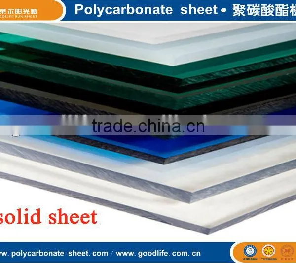 Bayer Raw Material Polycarbonate Plate Best Price