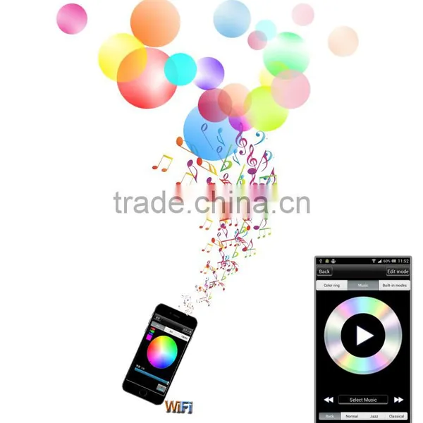 China Supplier Easily Replaceable Low Power Consumption LED Bulb, Colorful Wifi Controller Led Light for Party photo-4