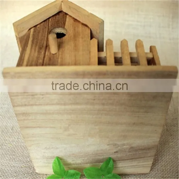 Wooden Houses Wood Villa Model Shape Sorter Toy Crazy Toys for Kids photo-5