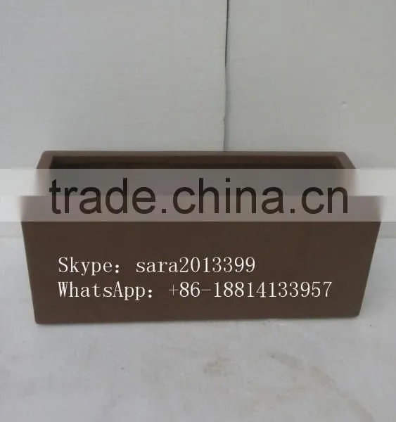Fiberglass Planter Outdoor Big Rectangular Planter Flower Pot photo-4