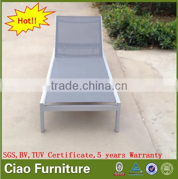 Stackable Outdoor Aluminum Adjustable Chair Chaise Lounge photo-2
