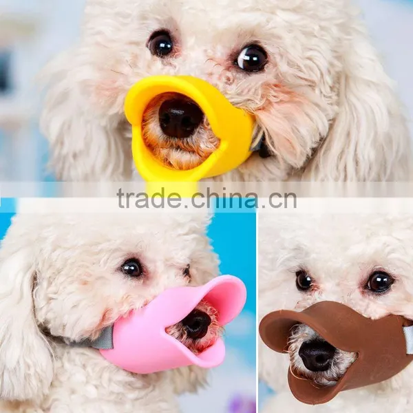Pet Training Product Silicone Duckbill Cover Prevent Barkand Bite Toe Clip