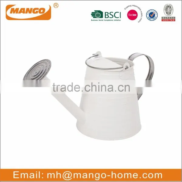 Stainless Steel Handle Oval Colorful Galvanized Metal Watering Can photo-5