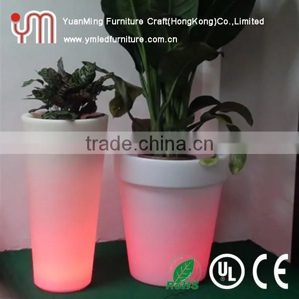 Plastic Led Flower Pots Llight Up Pots Lighting Pot photo-6