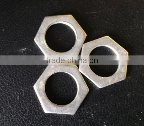 Gold Galvanized Electrical Male or Female Brass Bush (short) With Lock Nut photo-5