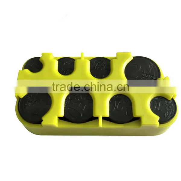 The Plastic Wallet Euro Coins Dispenser Holder Coin Holder Purse photo-6