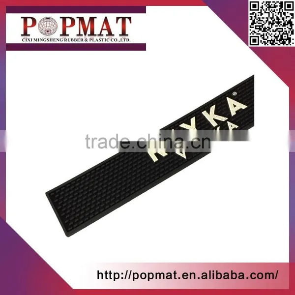 Custom Logo Soft Rubber Bar Spill Pvc Bar Mat photo-3