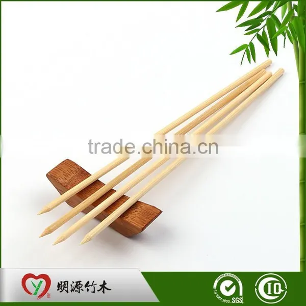 Custom Bbq Barbeque Eco-friendly Natural Chopstick Thin Kebab Bamboo Skewer Stick photo-2