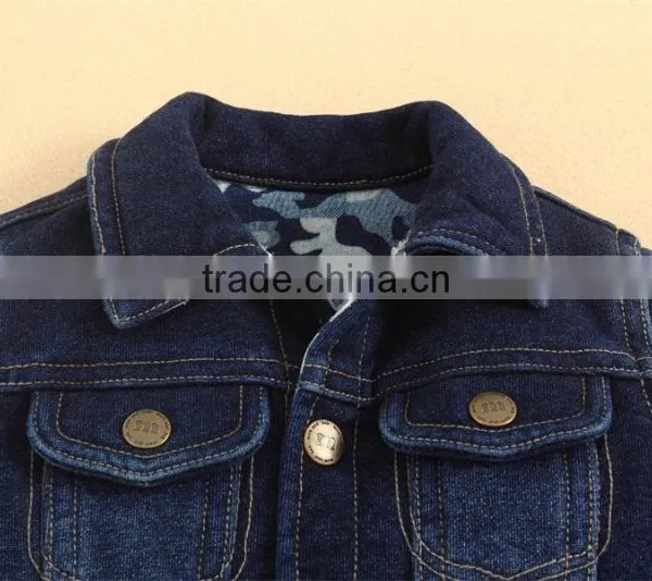 MOM AND BAB FASHIOIN High Quality Import Kids Clothing China, Cowboys Jackets for Winter photo-4
