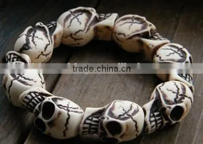 Halloween BOO Sqider Design Glass Beads Bracelets Creative Pumpkin Lamp Beads Bracelets for Chrildren's Gifts 2016 photo-5