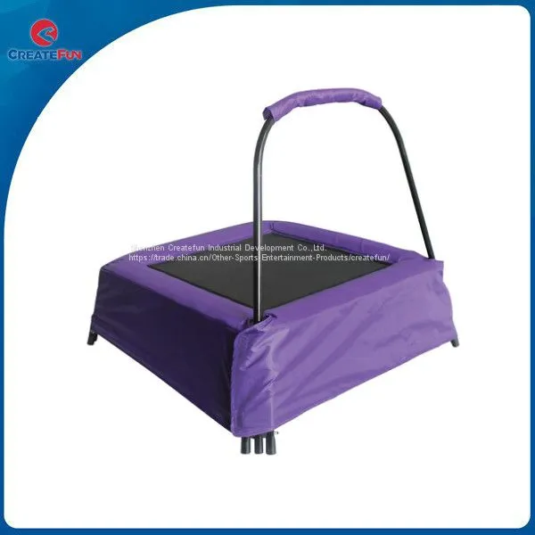 CreateFun Mini Square Indoor Kids Trampoline photo-3