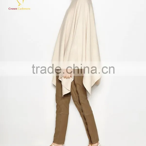 Ladies Wholesale Turtleneck Ponchos,Knitted Capes and Ponchos for Women photo-3