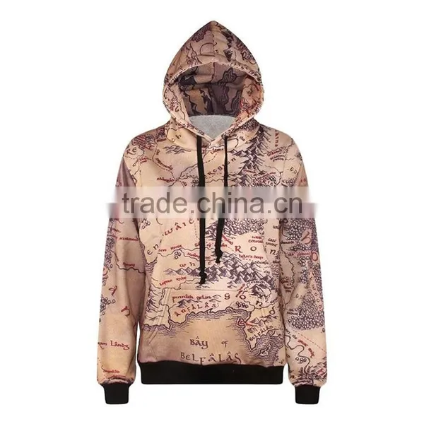Nanchang Manufacturers Bulk Men's Sweatshirt 3D Sublimation Wholesale Plain Black Hoodie photo-3