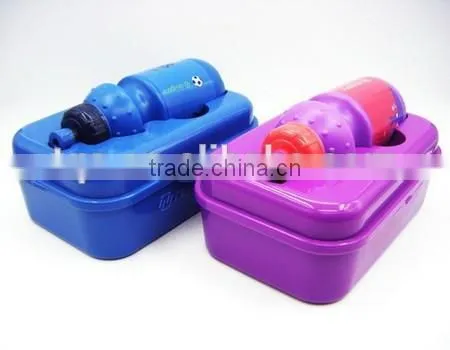Portable School Lunch Box With Sports Bottle Kits photo-3