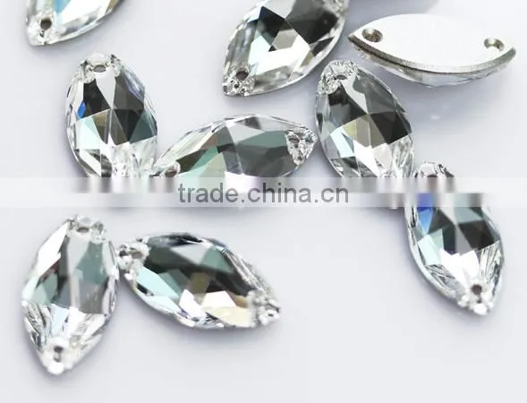 Sew on Crystal Beads for Wedding Dress photo-2
