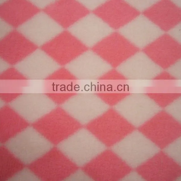 100% Polyester Printed Flannel Fabric