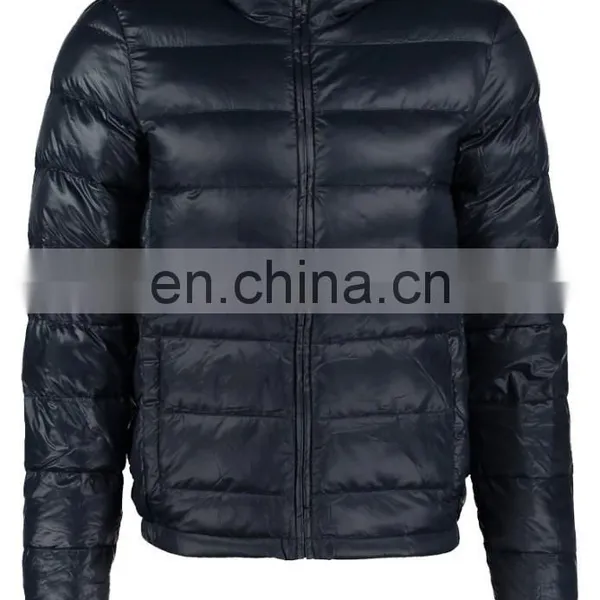 nylon fake down jacket