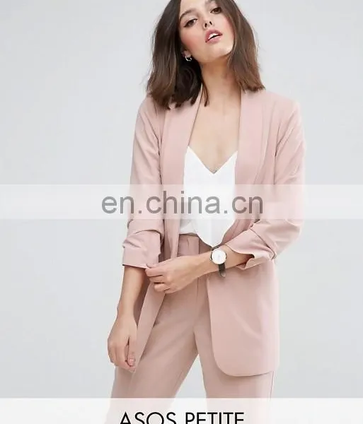 Wholesale Classic Solid Color Women Elegant Work Suits Loose Business Pant Suits For Ladies Multicolor For Choice photo-2
