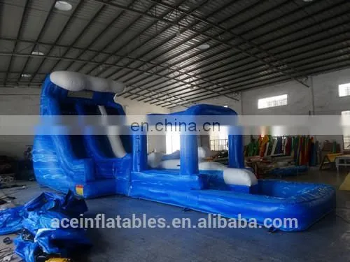 PVC Tarpaulin Kids Banzai Inflatable Water Slide From China photo-4