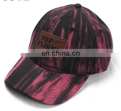 Cap Factory High Quality Custom 6 Panel Leather Patch Logo Baseball Cap/hat photo-4