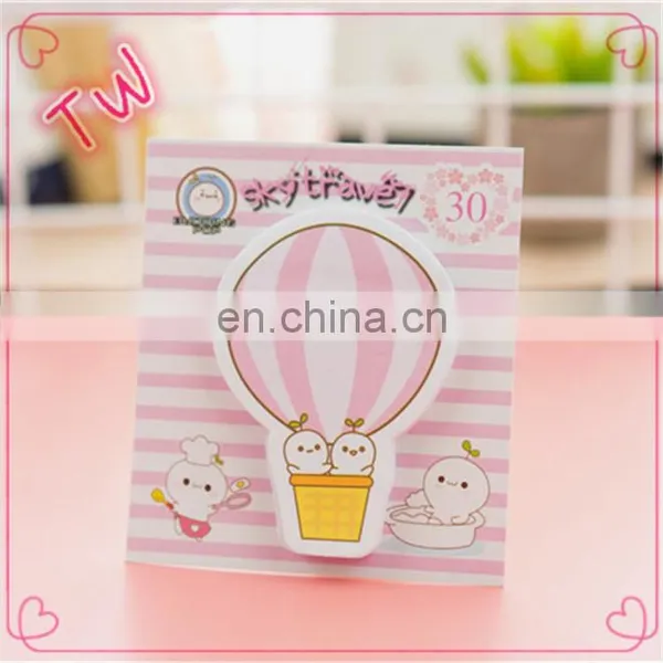 2018 Yiwu Stationery Market Low Price ODM Custom Eco-friendly Colorful Paper Sticky Memo Pad in Different Shapes