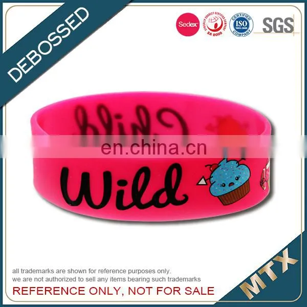 Color Filled Bracelet Silicone photo-3