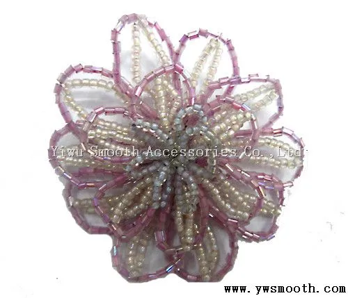Fashion Decorative Rhinestone String Beads Flower Dresses Clothing DIY Accessories photo-4