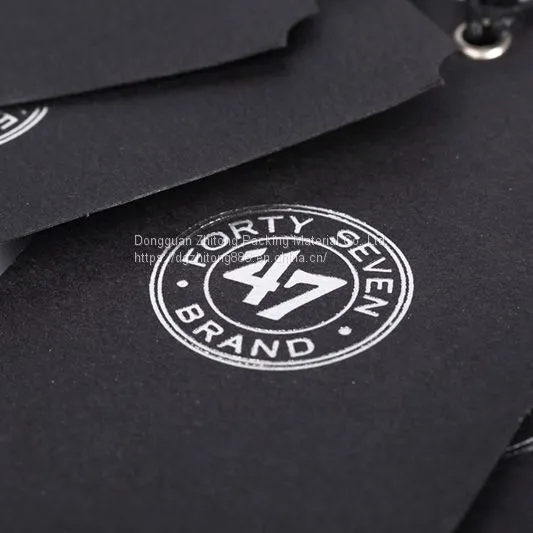 Custom Matte Finish Paper Hang Tags Labels for Clothing photo-5
