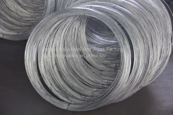 High Quality Zinc Plating Soft Electro Galvanized Iron Wire BWG20