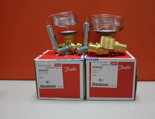 Danfoss Thermostatic Expansion Valves Types TES55/TEZ12/TEN20/067G3205 photo-5