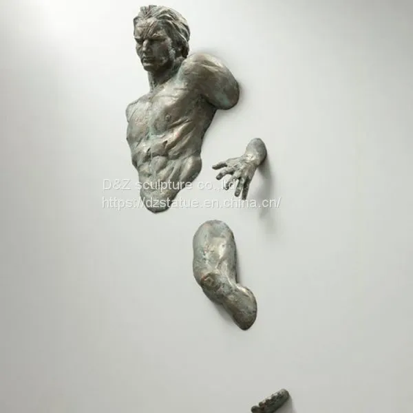 Bronze Nude Man Limb Sculpture From Matteo Pugliese