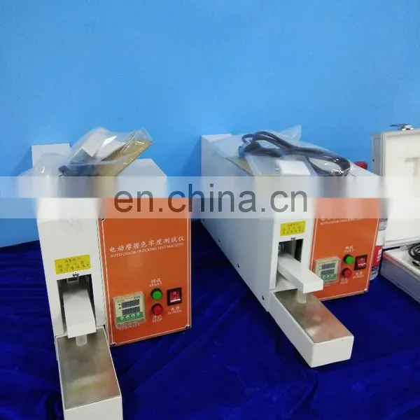 Electric Crocking Test Machine For Textile Fabrics photo-6