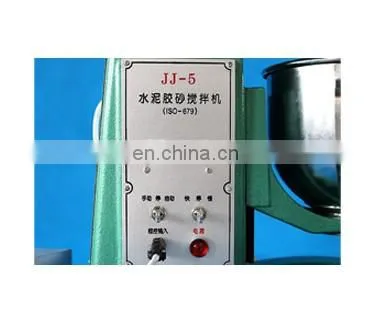 ASTM C27 C305 Cement Planetary Benchtop Heavy-Duty Laboratory Morta Mixer for Cement Test photo-6