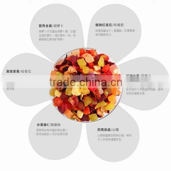 China Organic Dried Fruit and Flower Flavored Tea ,natural Herbal Fruit Tea photo-3