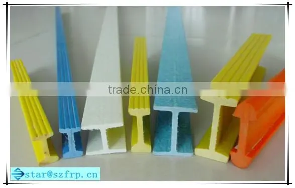 FRP Fiberglass I Beam/frp High Voltage Cable Tray photo-4