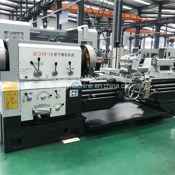 Q1319 Pipe Metal Cutting Horizontal Grooving Threading and Manufacturing Lathe Machine photo-5