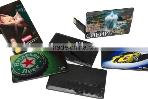 Custom Cheap Double Printing Gift Credit Card USB /usb Card /business Card Flash Drive Stick With Custom Logo photo-5