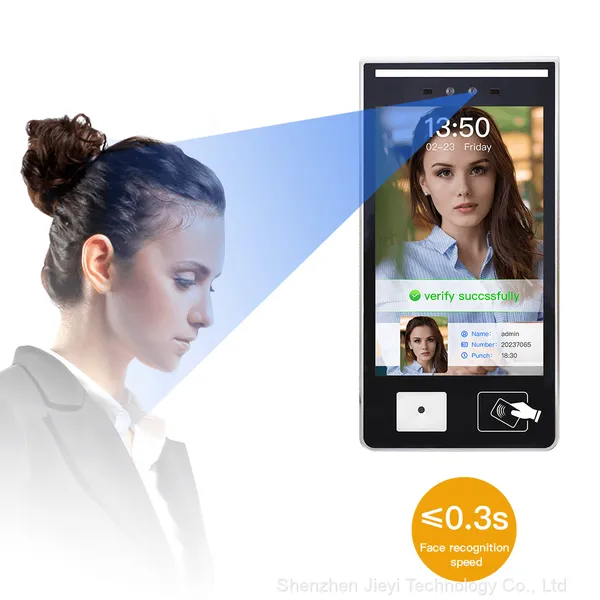 10.1 Inch Touch Screen Face Recognition Access Control System photo-2