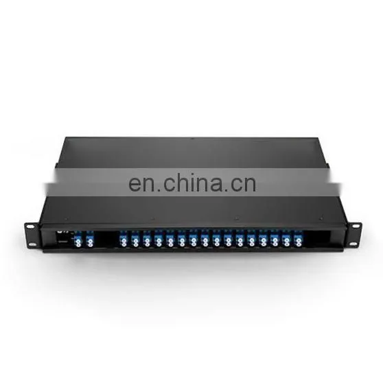 Высочайшего качества SC/APC 21dB WDM EDFA 1550нм 16-портовый комбайнер EDFA для CATV EDFA