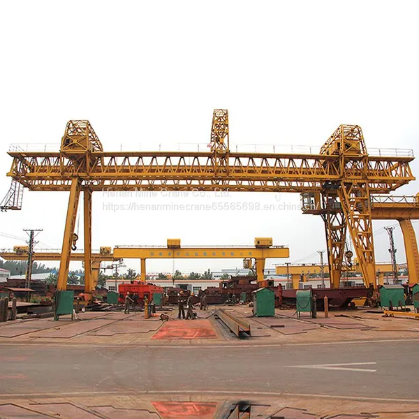 50/10 Ton Double Beam Electric Traveling Gantry Crane Truessed Type Cabin Control photo-3