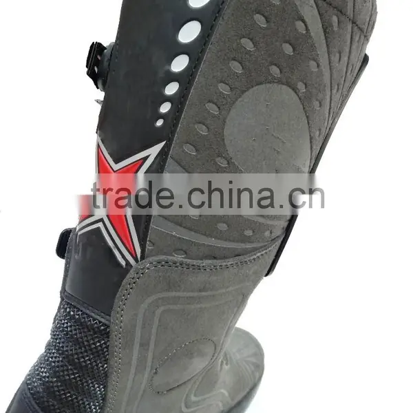 Motorcycle Boot Cross-country Protective Footwear Shoes photo-5