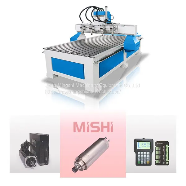 Multi Head Wood Router 3D Carving Engraving Cutting Wood Milling CNC Woodworking Machine CNC Router photo-5