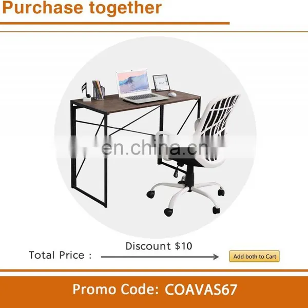 Hot Selling Workstation Wooden Luxury Simple Modern Executive Company Home Office Furniture Computer Laptop Table Desk For Sale photo-3