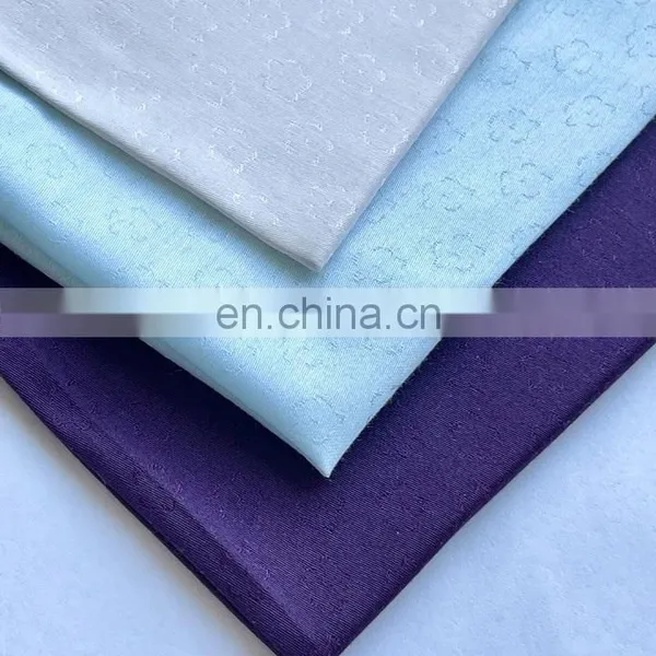 Manufacturers Wholesale Hot-selling Inventory Shirt Jacquard Men's / Women's Polyester Cotton Fabric