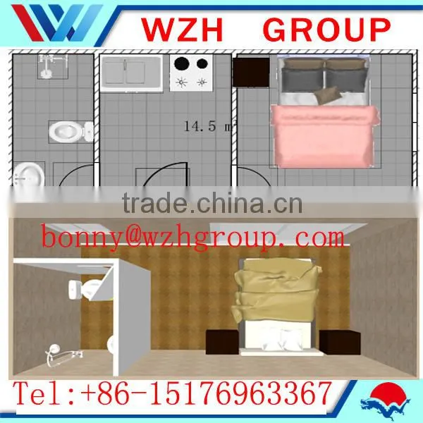 20ft Flat Pack Container House and Portable Mini House photo-3