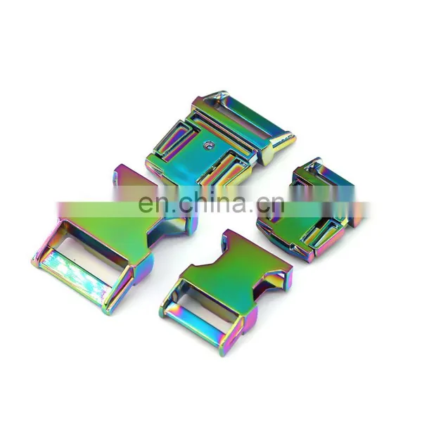 Factory Wholesale Metal Quick Side Release Buckle Dog Collar Buckle For Dog Collar photo-2