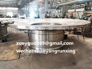 Casting Ball Mill End Cap Ball Mill End Cover Cylindrical Ball Mill Head & Trunnion photo-2