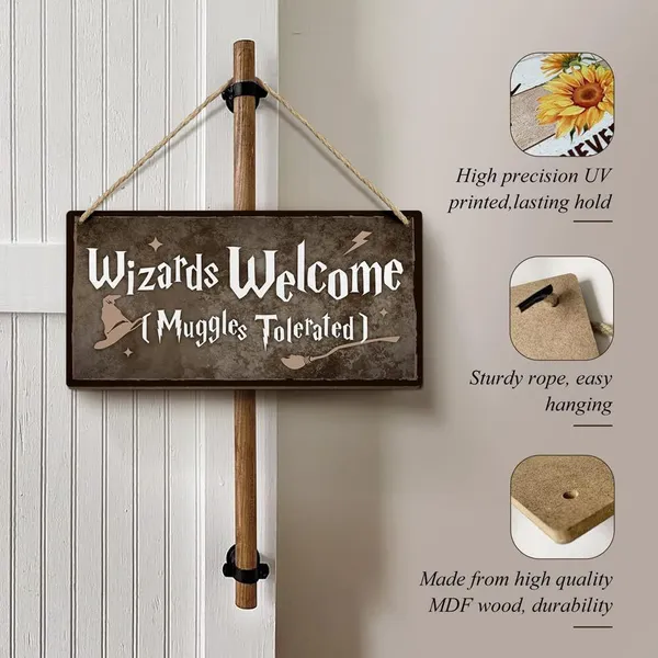 Wooden Crafts Halloween Decoration Pendants Can be Customized to Your Favorite Kuans photo-3